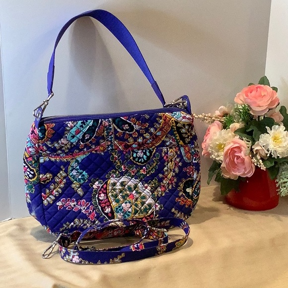 NWOT Vera Bradley Convertible 2in1 Shoulder/Crossbody Purse in Romantic Paisley - Picture 12 of 16